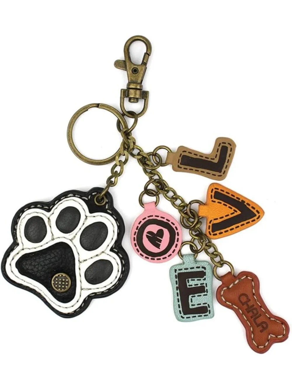 Charming Purse Charm Key Fob & Keychain - Decorative Accessories for Bags